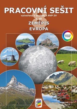 Zeměpis 8, 1. díl - Evropa - barevný pracovní sešit, 8. vydání