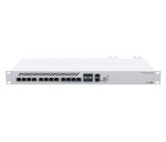 MikroTik Cloud Router Switch CRS312-4C+8XG-RM, 650MHz CPU, 64MB, 1xGLAN, 8x10G, 4x10G Combo, slot, vč. L5 EDF_1017232