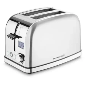 PHILCO PHTA 4010 stříbrná / Topinkovač / 2 topinky / 950 W (8590669297993)