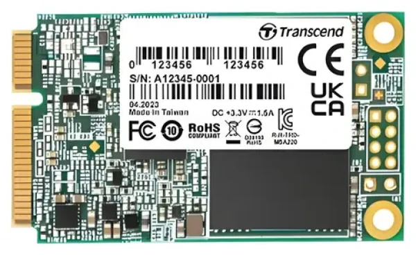 Transcend MSA220S 128GB / mSATA / SATA III 6Gb/s / TLC / 1y (TS128GMSA220S)
