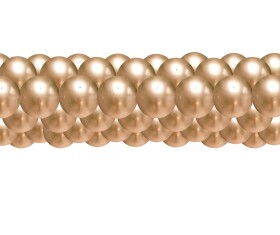 Balónková girlanda chrom zlatá 3 m Balonky.cz Balónková girlanda chrom zlatá 3 m Balonky.cz