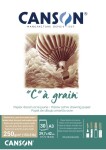 Canson C a Grain lepený 250g A3 30 listů okr