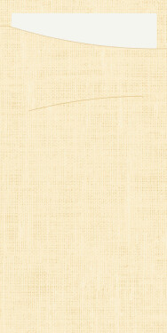 Kapsa na příbor krémová Dunisoft® 10 ks 11,5 cm x 23 cm Duni Kapsa na příbor krémová Dunisoft® 10 ks 11,5 cm x 23 cm Duni