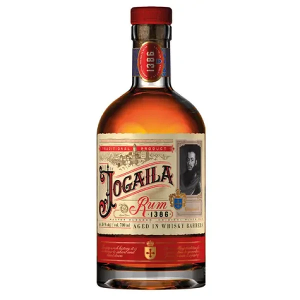 Jogaila Rum black 38 % 0.7l (8586017277724)