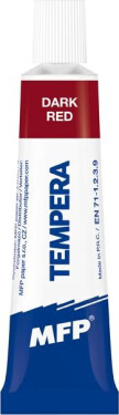 Temperové barvy 12ml červená tmavá