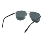 Polarizační sluneční brýle Aviator, šedé