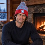 Fanatics Pánská zimní čepice Tennessee Titans NFL Snowday Cuffed Knit Hat with Pom
