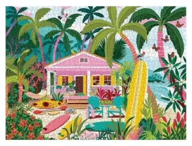 GALISON Puzzle Surfařský bungalov