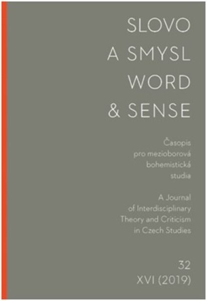 Slovo a smysl 32/ Word & Sense 32