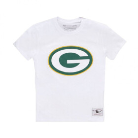 Mitchell Ness tričko NFL Team Logo Tee Green Bay Pacers BMTRINTL1053-GBPWHIT