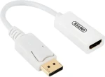 Unitek Y-6332 bílá / Adaptér DisplayPort na HDMI / 0,2 m (Y-6332)