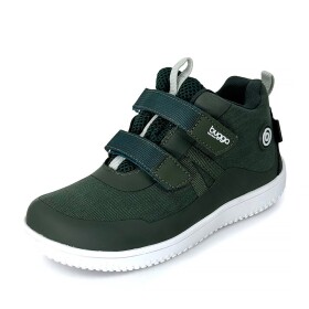 Dětské celoroční barefootové boty s membránou BUGGA OSCAR Green B00191-19 - 31
