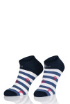 Vzorované ponožky Intenso 1849 Cotton 36-46 bílá 44-46