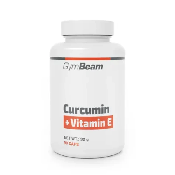 Kurkumin + Vitamin E - GymBeam (90 kaps.) (37927-1-90tab)
