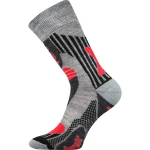 VOXX Ponožky zimní thermo z merino VISION se stříbrem SVĚTLE ŠEDÉ 35-38 110051