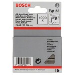 Úzká sponka do sponkovačky, typ 55, laminovaná - 6 x 1,08 x 28 mm 1000 ks Bosch Accessories 1609200375 Rozměry (d x š) 2