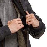 Bushman Pánská zimní bunda Ness, tmavě šedá XXXL