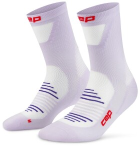 CEP pánské běžecké kompresní vysoké ponožky ULTRALIGHT PRO - lilac Velikost: IV (Vel. chodidla 42-45)