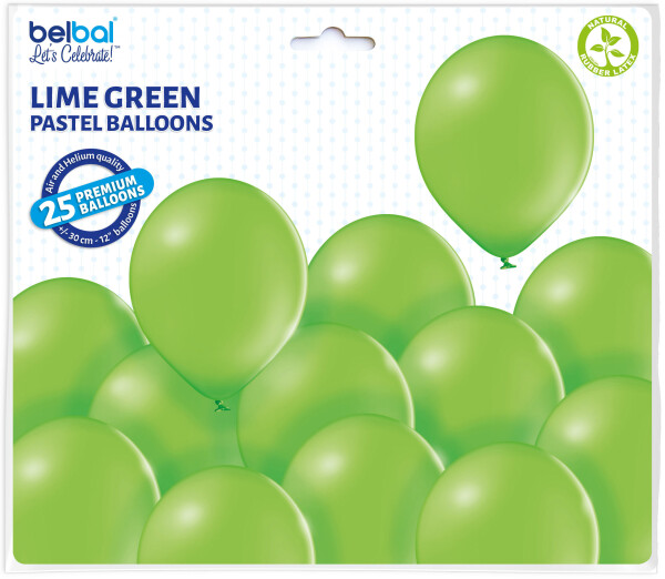 Balónky limetkově zelené 014 - 100 kusů Balonky.cz Balónky limetkově zelené 014 - 100 kusů Balonky.cz