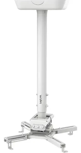 LogiLink BP0157 bílá / Stropní držák projektoru / 595–895 mm / do 35 kg (BP0157)