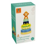 Orange Tree Toys Dřevěná skládací věž - Džungle