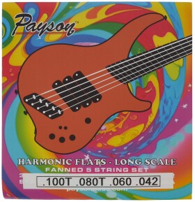 Payson Harmonic Multiscale Flats 4-String Long Scale