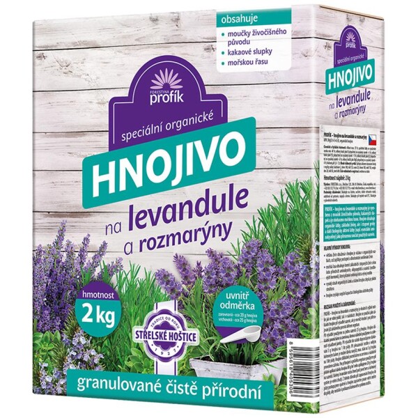 Profík - hnojivo na levandule a rozmarýny 2 kg