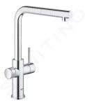 GROHE - Blue Home Dřezová baterie Connected, s chladícím zařízením a filtrací, chrom 31539000