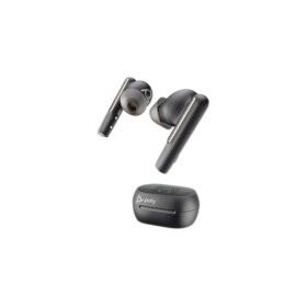 HP Poly Voyager Free 60+ UC USB-C/A Počítače In Ear Headset Bluetooth® stereo černá Potlačení hluku headset, Nabíjecí pouzdro, regulace hlasitosti, Funkce