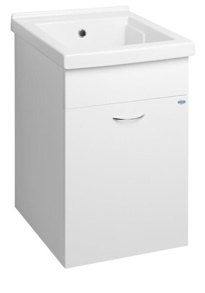 Aqualine Skříňka pod výlevku 43x70x49,6cm, bílá 57034