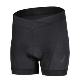 Dámské cyklistické kraťasy ETAPE SUNNY s vložkou, černá (protiskluzové silikonové zakončení nohavic Fit+TM, velikost XS)