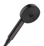 HANSGROHE - Sprchový set s termostatem pod omítku, s tělesem, průměr 26 cm, 3 proudy, matná černá SANI21HHH402