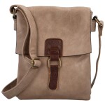 Trendy dámská crossbody Jaylo, zemitá