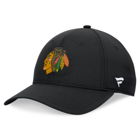 Fanatics Pánská kšiltovka Chicago Blackhawks Branded Name & Number Connor Bedard Adjustable Hat - Black