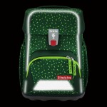 Školní aktovka Step by Step BASIS, Green Graphics - 4 dílný set, AGR certifikát