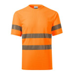 Unisex tričko HV Dry (fluorescenční oranžová) 3XL