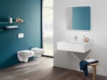 VILLEROY & BOCH - O.novo Set předstěnové instalace ViConnect, klozetu a sedátka, DirectFlush, SoftClosing, a tlačítka E200, bílá 5660D301