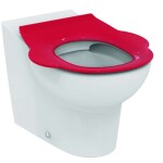 IDEAL STANDARD - Contour 21 WC dětské sedátko bez poklopu, červená S4542GQ