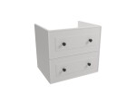 Koupelnová skříňka pod umyvadlo Naturel Forli 60x45x46 cm bílá FORLI60BI FORLI60BI