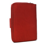 Praktická dámská kožená peněženka Karina, červená