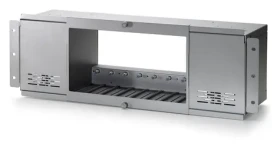 LevelOne POC-4001 / Rack skříň pro mediakonvertory / 19" 4U / 8 pozic / 2 ventilátory (POC-4001)