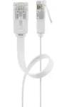 Goobay 95191 bílá / Patch kabel / Cat5e / U/UTP / 1,5 m (95191)