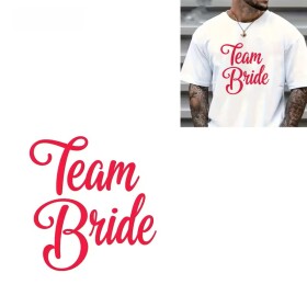 Ptakoviny.cz Nažehlovačka Team Bride na rozlučku