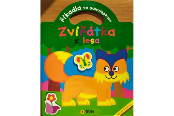 Říkadla se samolepkami Zvířátka lesa,