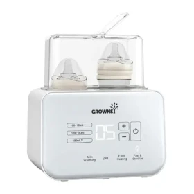 Grownsy W3 bílá / Ohřívač lahví / 8v1 / parní sterilizace / 250 W / do 400 ml (W3grownsy)