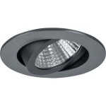 Paulmann 92907 Whirl LED vestavné svítidlo, LED, pevně vestavěné LED, 4.9 W, hliník (kartáčovaný), saténová, sada 3 ks