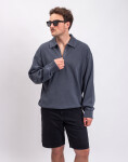 Carhartt WIP Harper Polo Carbon garment dyed M