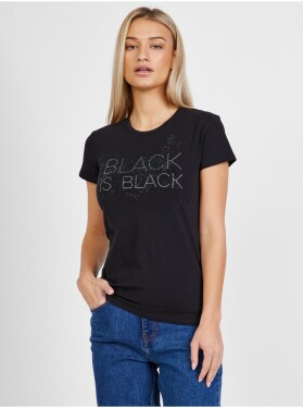 Černé dámské vzorované tričko Liu Jo dámské