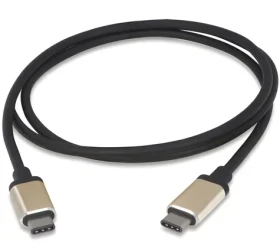 PremiumCord USB-C - USB-C černá / Kabel / USB 3.1 / 10 Gbps / hliníkové konektory / 1 m (ku31cc1al)