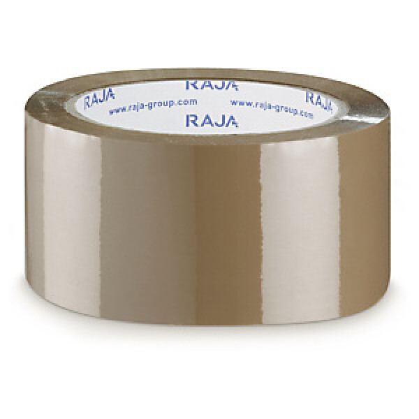 36 x PP lepicí páska RAJATAPE Standard, 28 µm, hnědá, 48 mm × 66 m